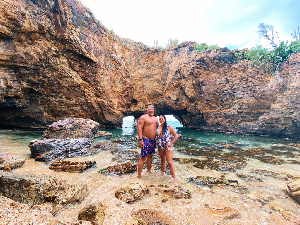 Guests enjoying Trou de David in Saint Martin