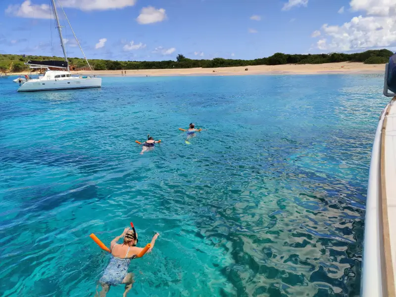 Best snorkelling in st maarten is any of the beaches of the island