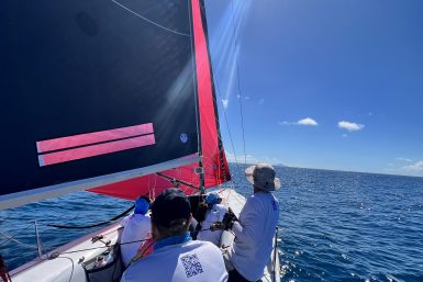 sailing onboard the Melges 24