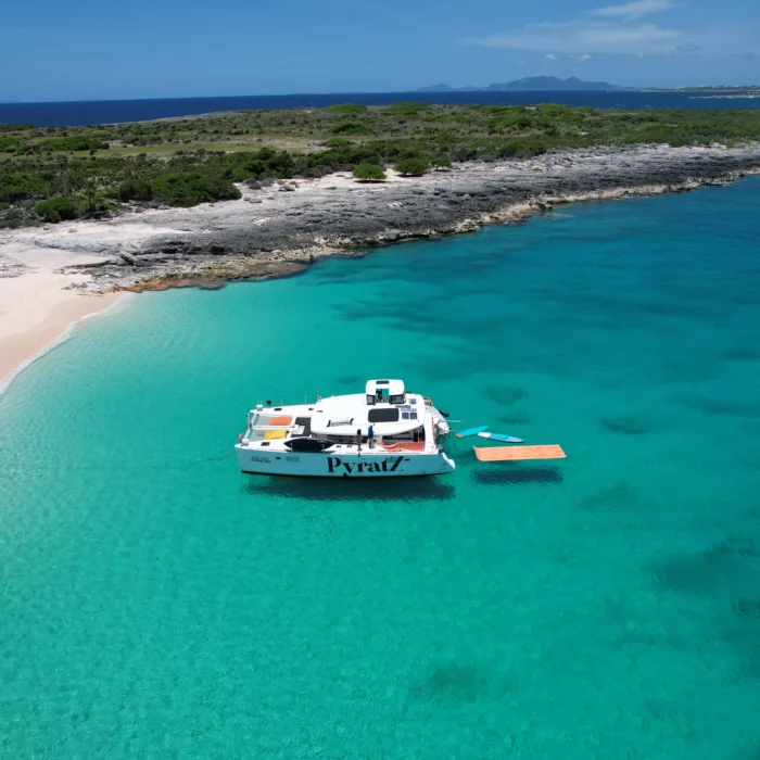 Scrub Island is one of our top destinations onboard Pyratz.