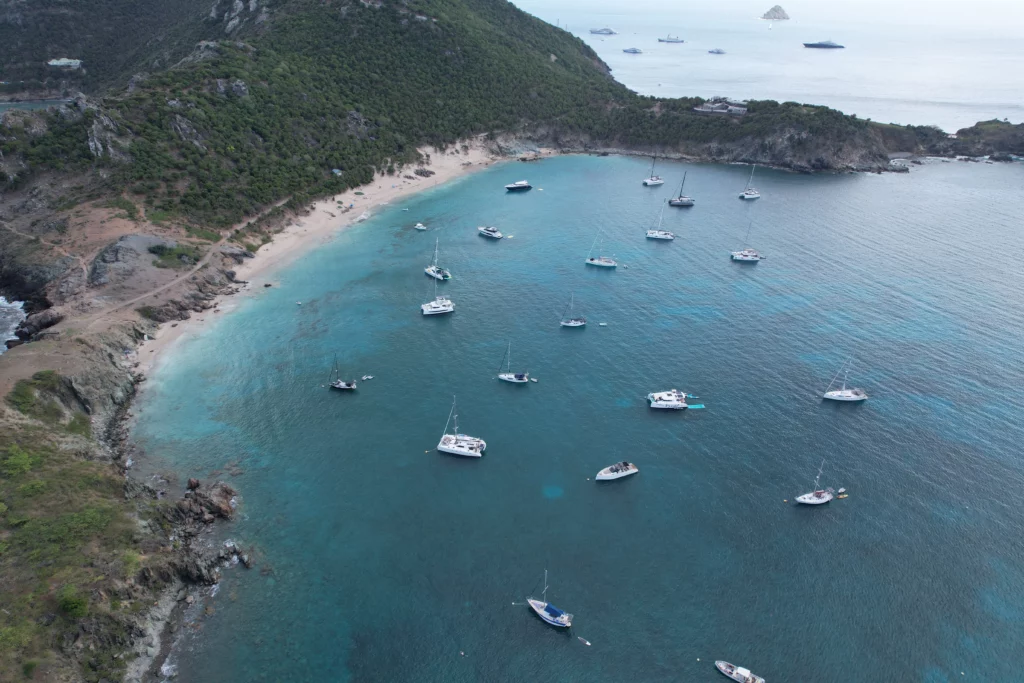 St Barth, Colombier, offers a stunning anchorage for cruisers