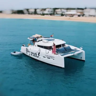 Ever Glorious Motor Catamaran from Pyratz Gourmet Sailing