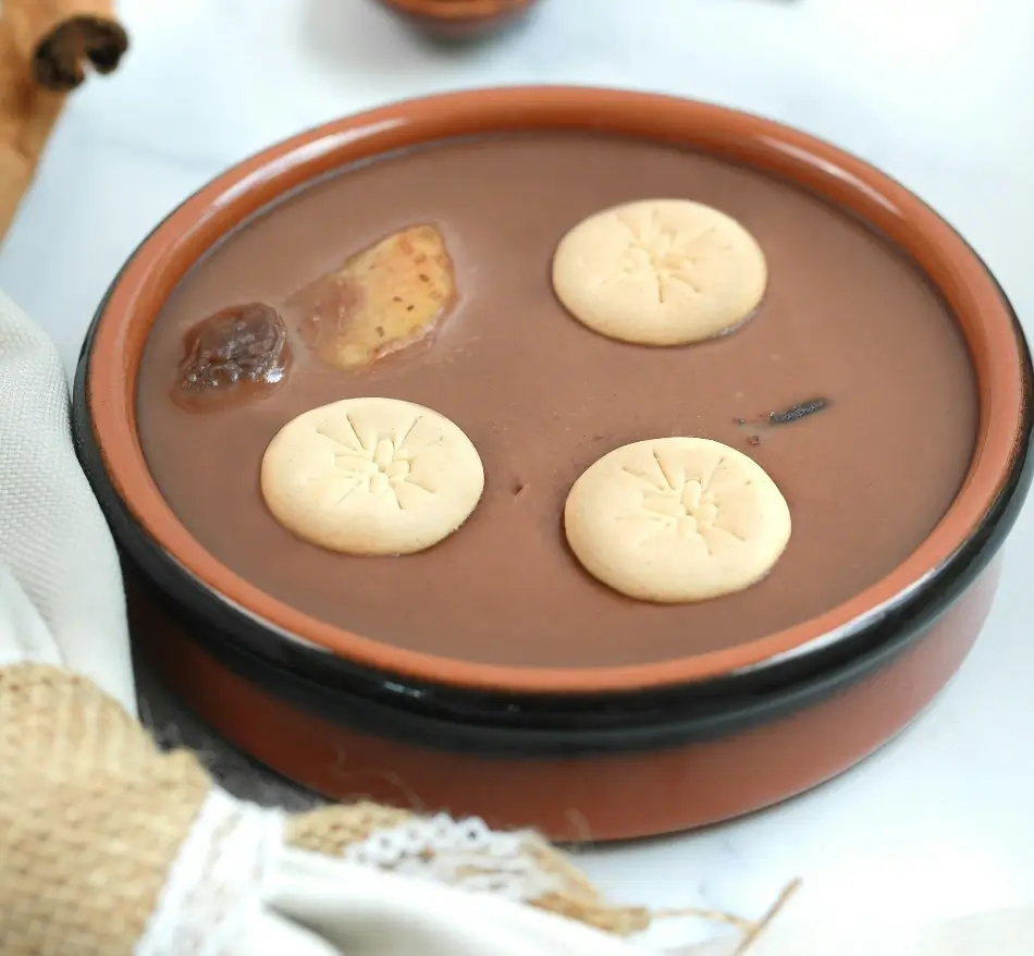 Dominican sweet beans dessert