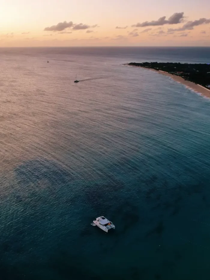 Galaxy Catamaran Aerial Proposal – Jay & Divya 2023 Galaxy Proposal 2023 - Jay & Divya - Aerial View